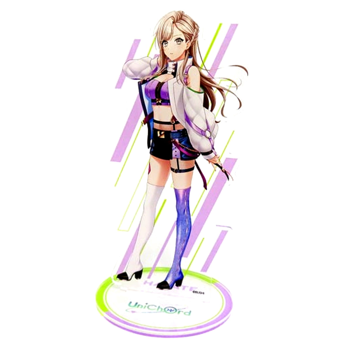 Hayate Tendo Acrylic Stand D4DJ UniChOrd x Abyssmare Live Nova [USED]