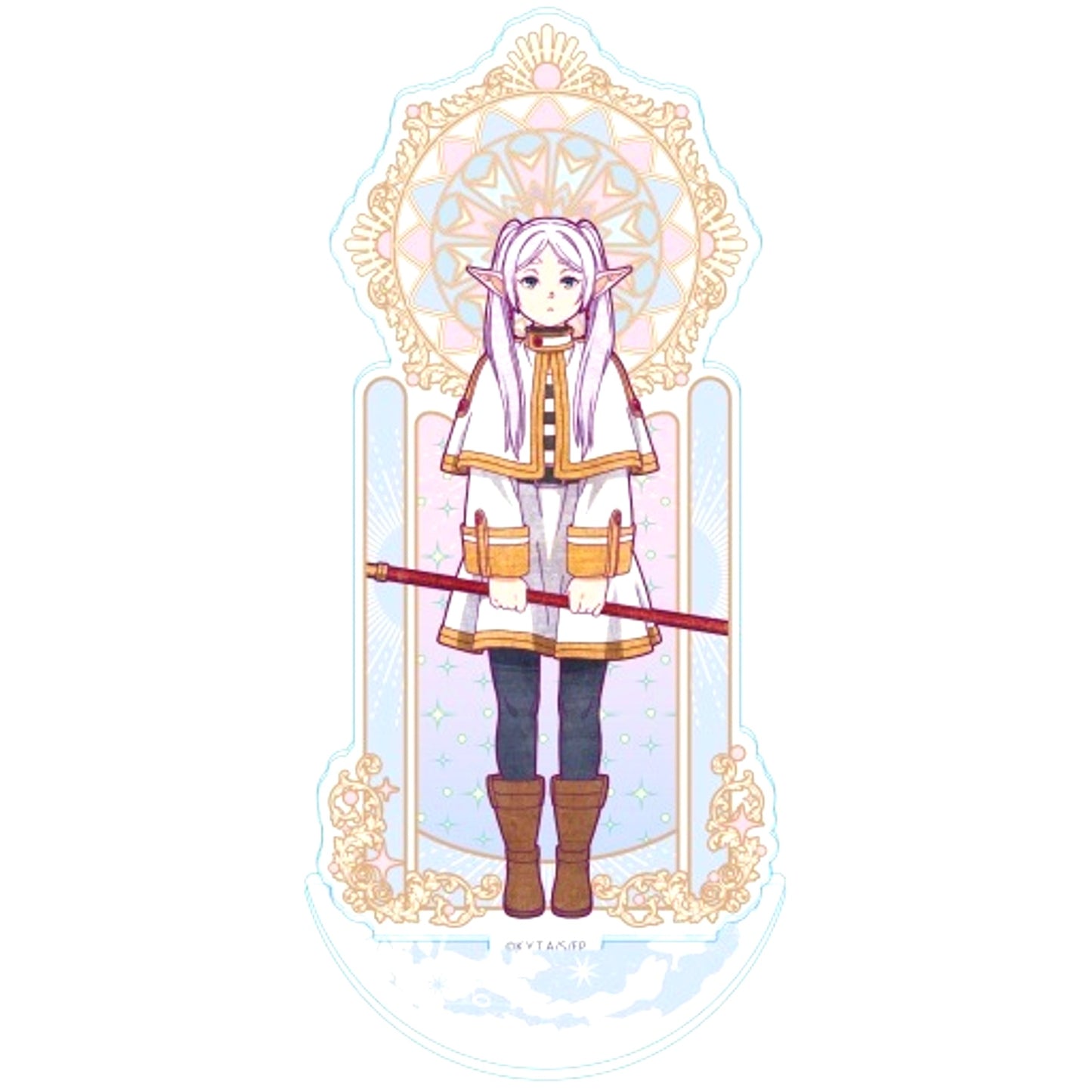 Frieren A Vintage Series Acrylic Stand Frieren Beyond Journeys End [USED]