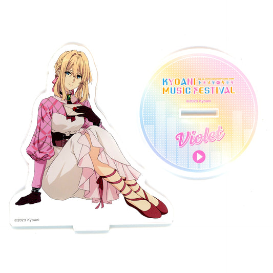 Violet Evergarden Acrylic Stand 6th Kyoto Animation Fan Appreciation Event KYOANI MUSIC FESTIVAL Tokimeki no Kiseki [USED]