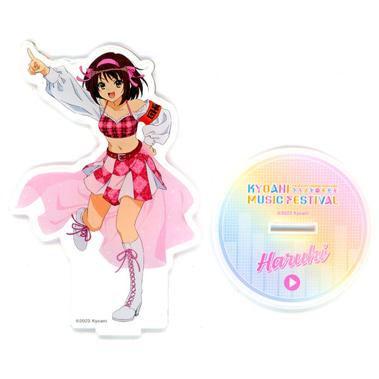 Haruhi Suzumiya The Melancholy of Haruhi Suzumiya Acrylic Stand 6th Kyoto Animation Fan Thanksgiving Event KYOANI MUSIC FESTIVAL [USED]