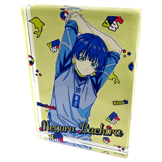 Meguru Bachira Blue Lock Acrylic Block [USED]