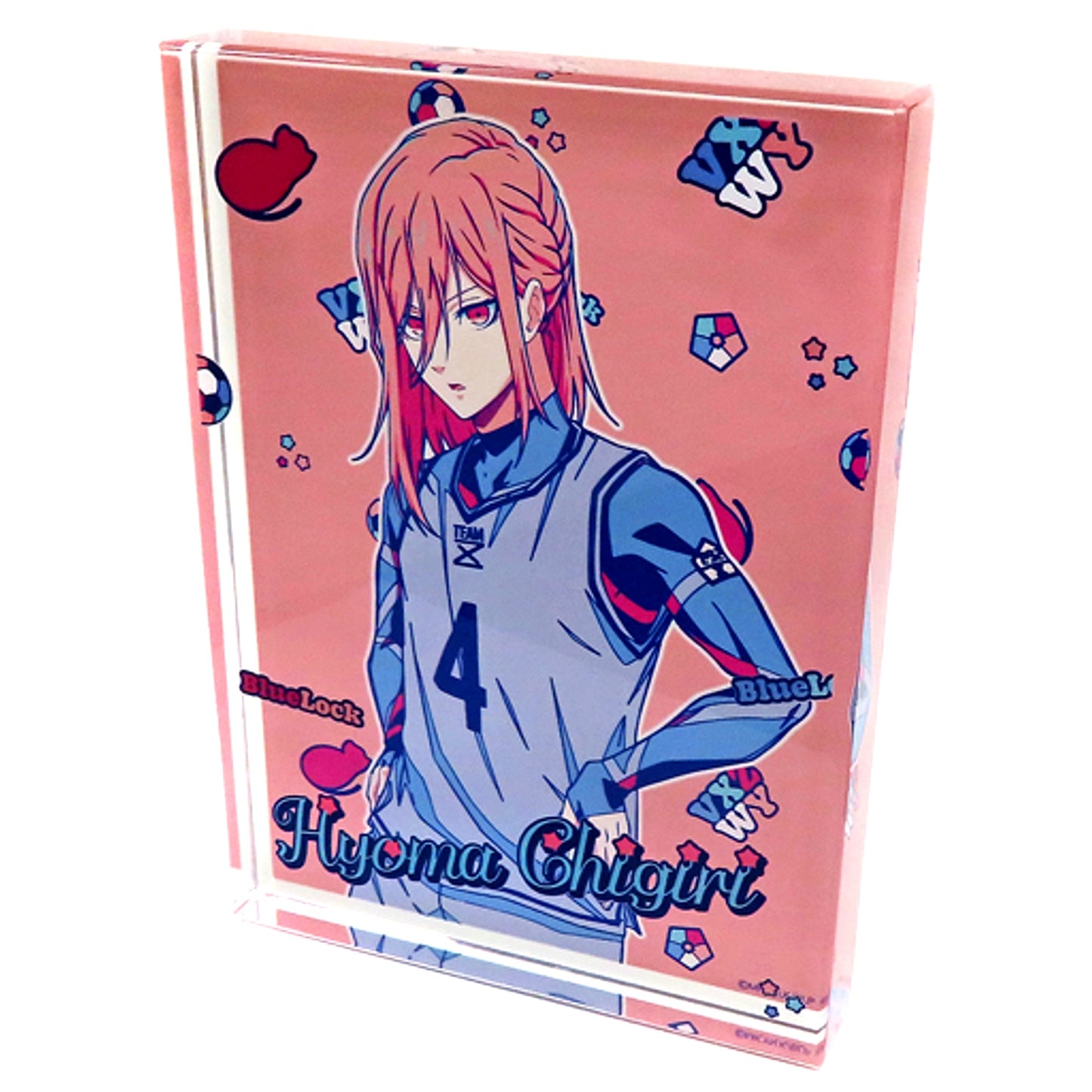 Hyoma Chigiri Blue Lock Acrylic Block [USED]