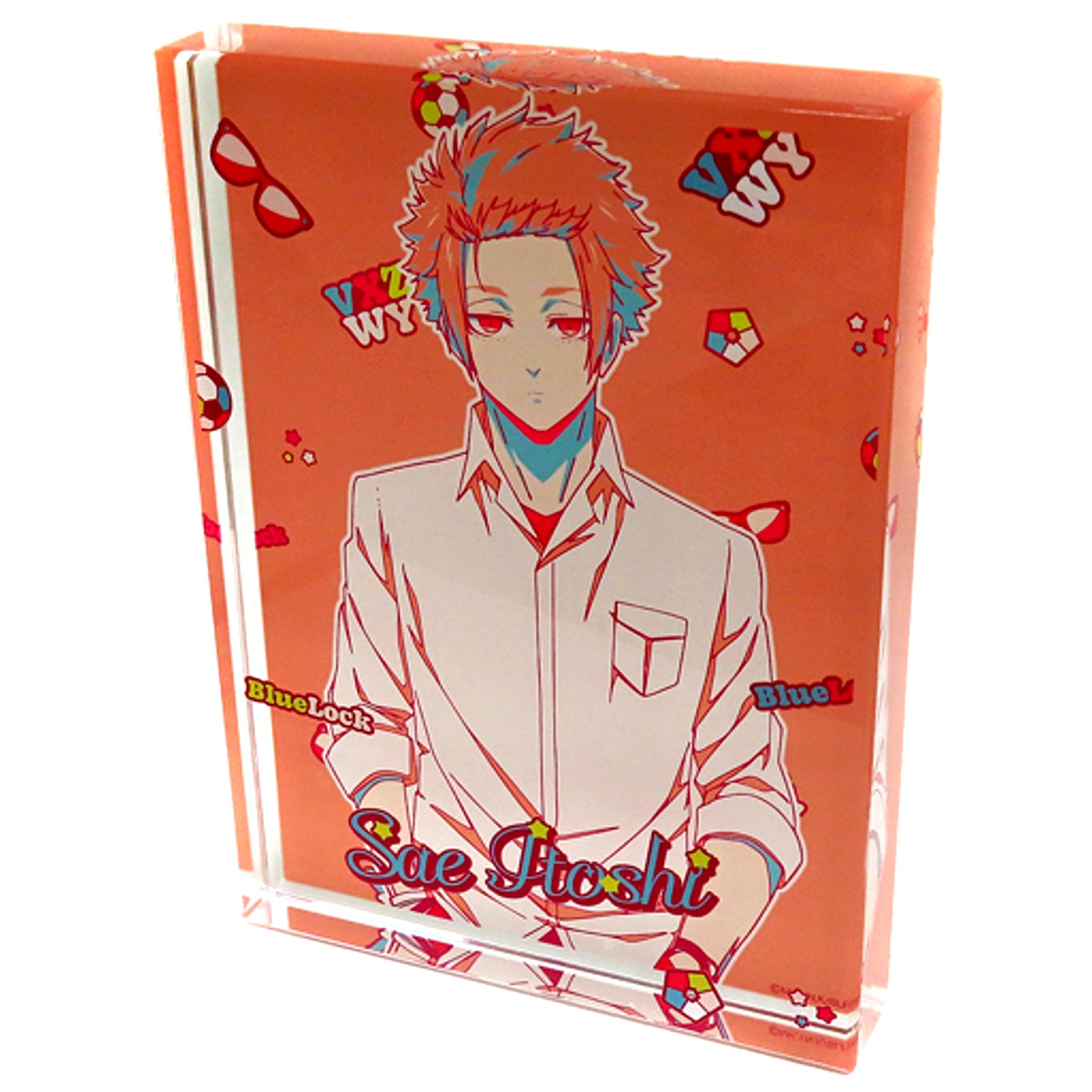 Sae Itoshi Blue Lock Acrylic Block [USED]