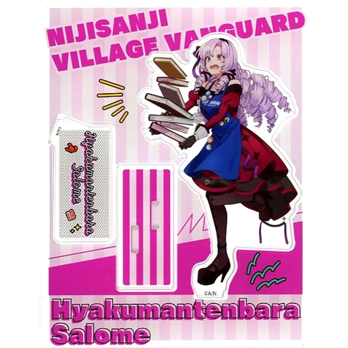 Hyakumantenbara Salome Acrylic Stand Virtual YouTuber Nijisanji NIJISANJI POP UP STORE by Village Vanguard [USED]