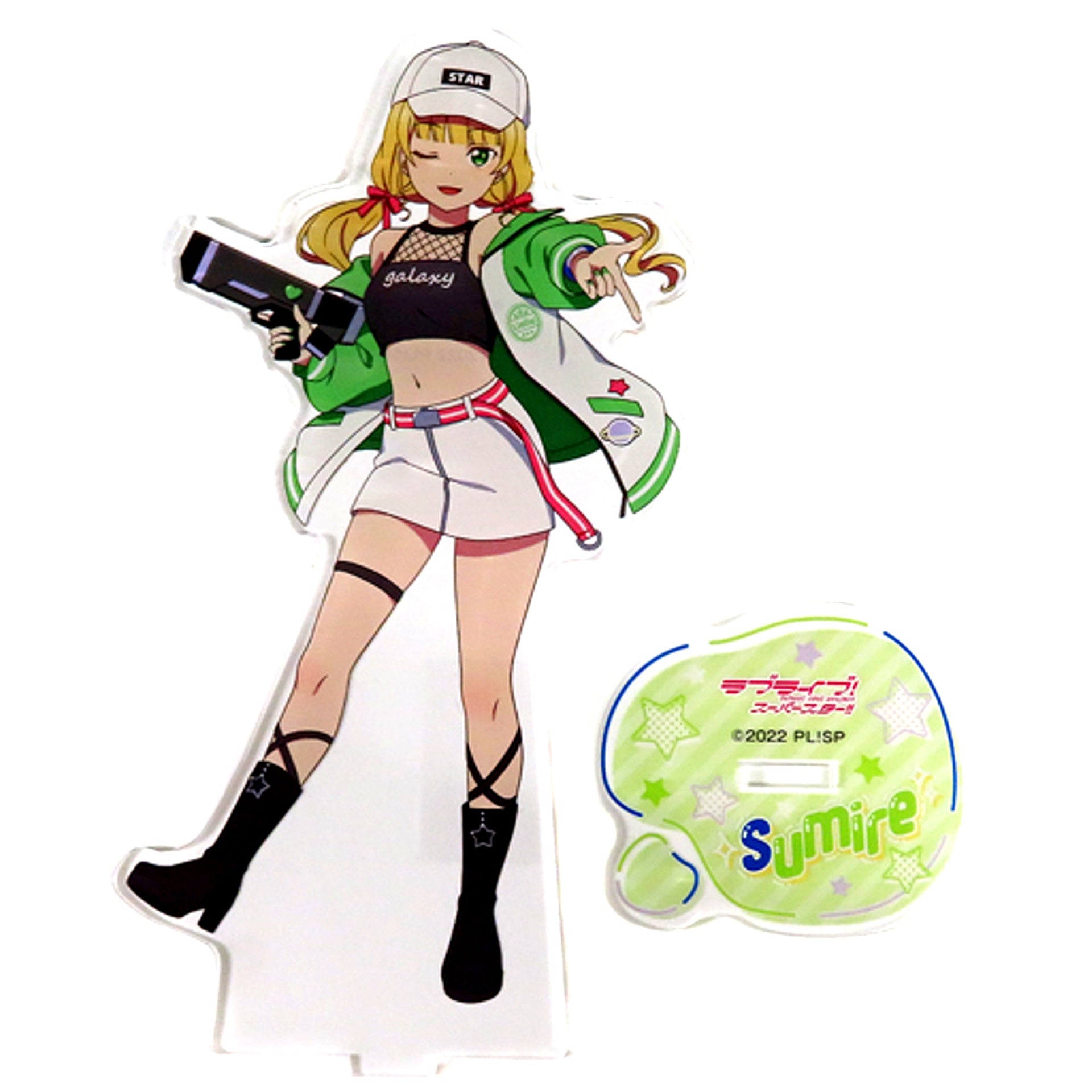Sumire Heanna Acrylic Stand BIG Love Live! Superstar!! x Village Vanguard [USED]
