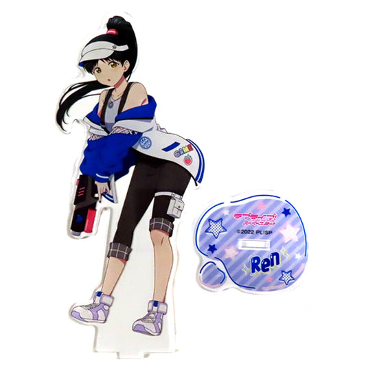 Ren Hazuki Big Acrylic Stand Love Live! Superstar!! x Village Vanguard [USED]
