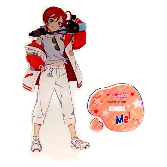 Mei Yoneme Big Acrylic Stand Love Live! Superstar!! x Village Vanguard [USED]
