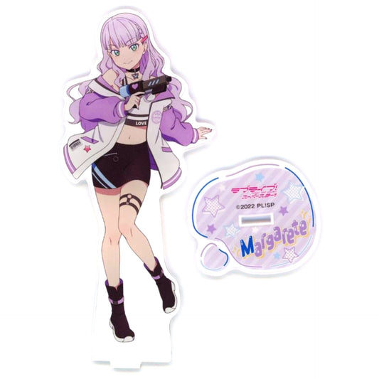 Wien Margarete Big Acrylic Stand Love Live! Superstar!! x Village Vanguard [USED]