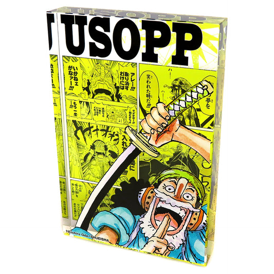 Usopp One Piece Acrylic Block HEROES 2023 [USED]