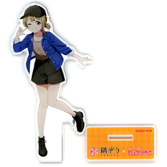 Kasumi Nakasu Illustration Acrylic Stand Love Live! Nijigasaki High School Idol Club x Nabezo HUMAX Group HUMAX Cinema / Shinjuku Copabowl Limited [USED]