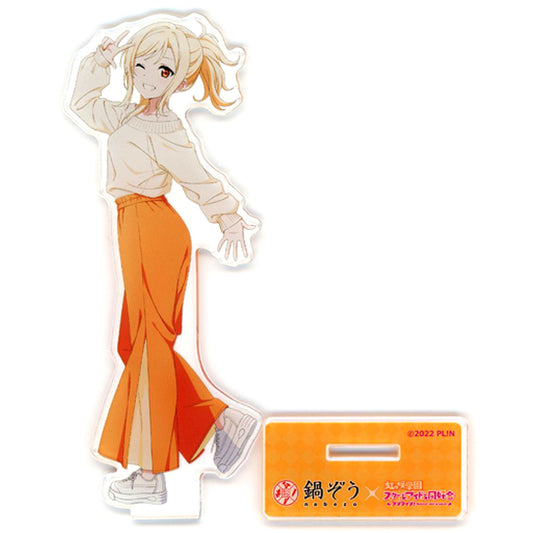 Ai Miyashita Illustration Acrylic Stand Love Live! Nijigasaki High School Idol Club x Nabezo HUMAX Group HUMAX Cinema / Shinjuku Copabowl Limited [USED]