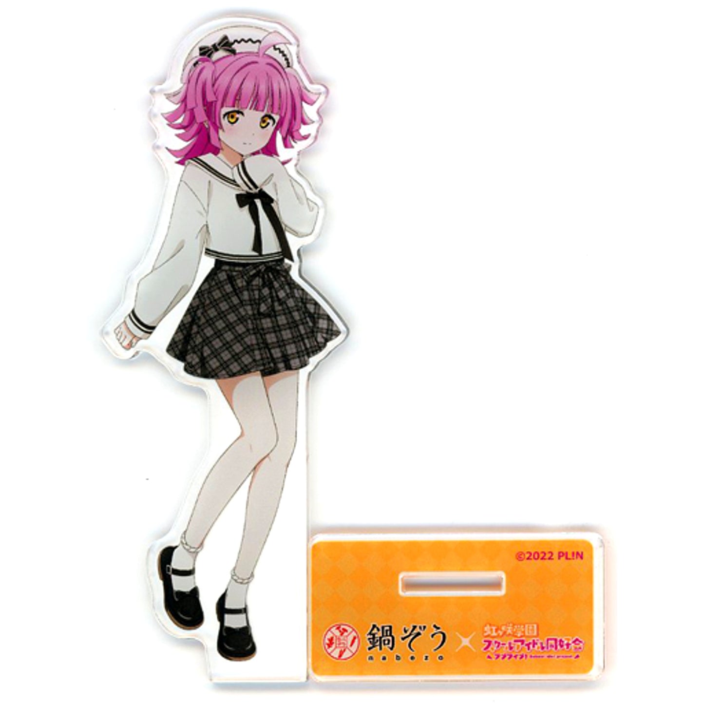 Rina Tennoji Illustration Acrylic Stand Love Live! Nijigasaki High School Idol Club x Nabezo HUMAX Group HUMAX Cinema Shinjuku Copa Bowl Limited [USED]