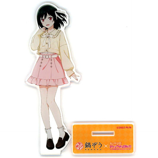 Shioriko Mifune Illustration Acrylic Stand Love Live! Nijigasaki High School Idol Club x Nabezo HUMAX Group HUMAX Cinema / Shinjuku Copabowl Limited [USED]