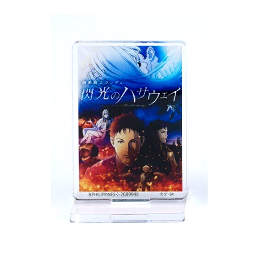 Mobile Suit Gundam Hathaway Gundam Poster Acrylic Stand 02 [USED]