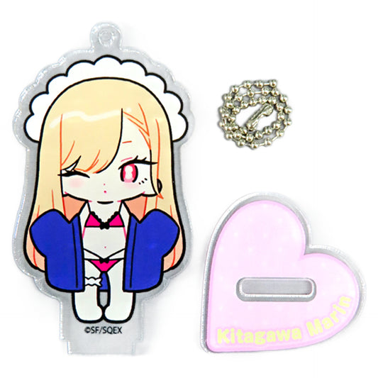 My Dress-Up Darling Marin Kitagawa Katyusha Swimsuit Trading Acrylic Stand Keychain 5th Anniversary Exhibition Limited Keychains [USED]