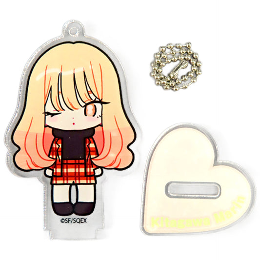 My Dress-Up Darling Marin Kitagawa Plain Clothes Trading Acrylic Stand Keychain 5th Anniversary Exhibition Limited Keychains [USED]