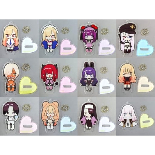 My Dress-Up Darling Marin Kitagawa Trading Acrylic Stand Keychain 5th Anniversary My Dress-Up Darling Exhibition Limited All 12 Types Set Keychains [USED]