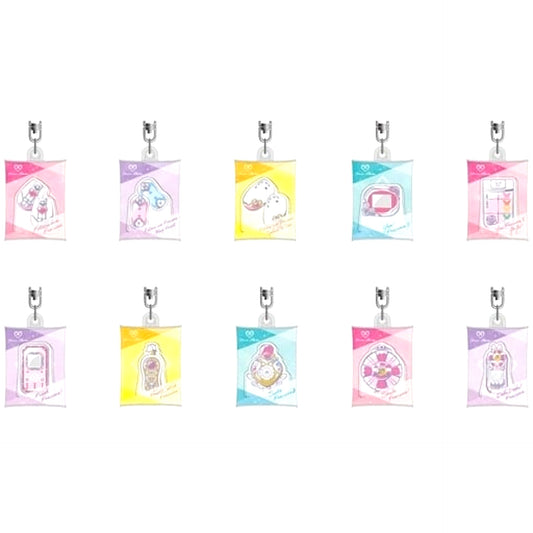 Set of 10 PreCure All Stars Air Fuwa Keychain A.BOX [USED]