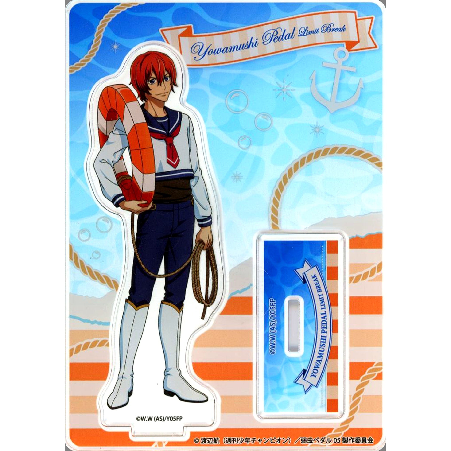 Hayato Shinkai Yowamushi Pedal LIMIT BREAK POP UP SHOP in Marui Marine Look Ver. Acrylic Stand [USED]