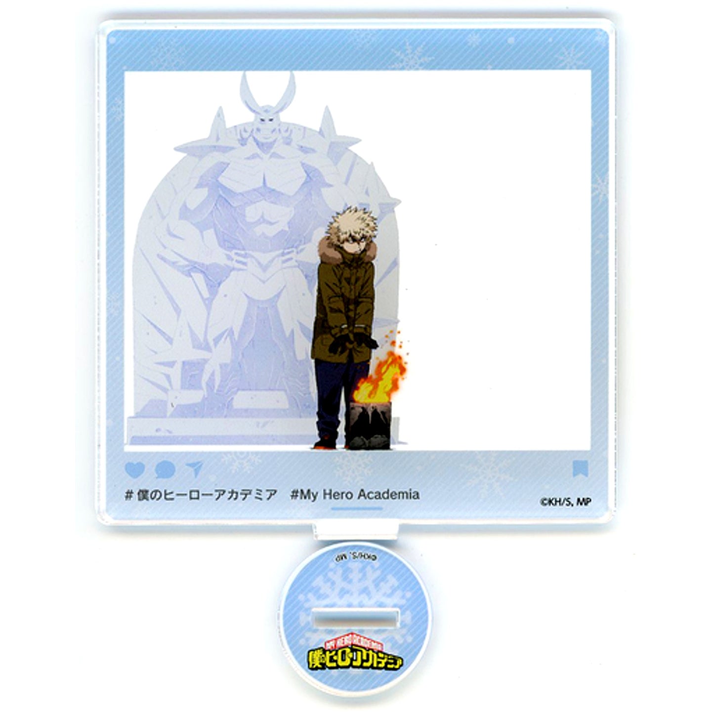 Shoto Todoroki - Snow Festival Ver. SNS Style Acrylic Stand My Hero Academia x Sapporo Snow Festival [USED]