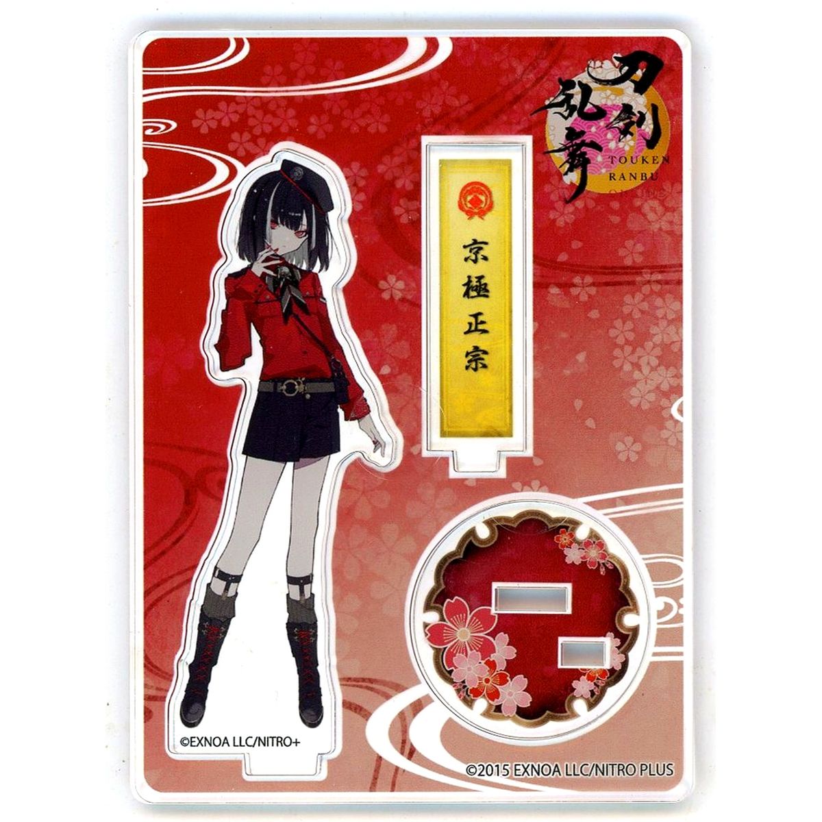 Kyougoku Masamune Touken Ranbu ONLINE Acrylic Figure Stable Duty Ver. [USED]