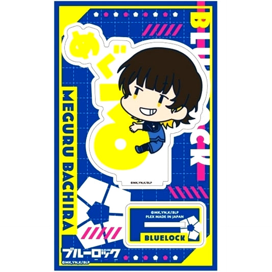 Meguru Bachira B. Onamae Pitanko Acrylic Stand Blue Lock [USED]