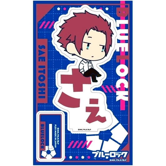 Sae Itoshi D. Onamae Pitanko Acrylic Stand Blue Lock [USED]