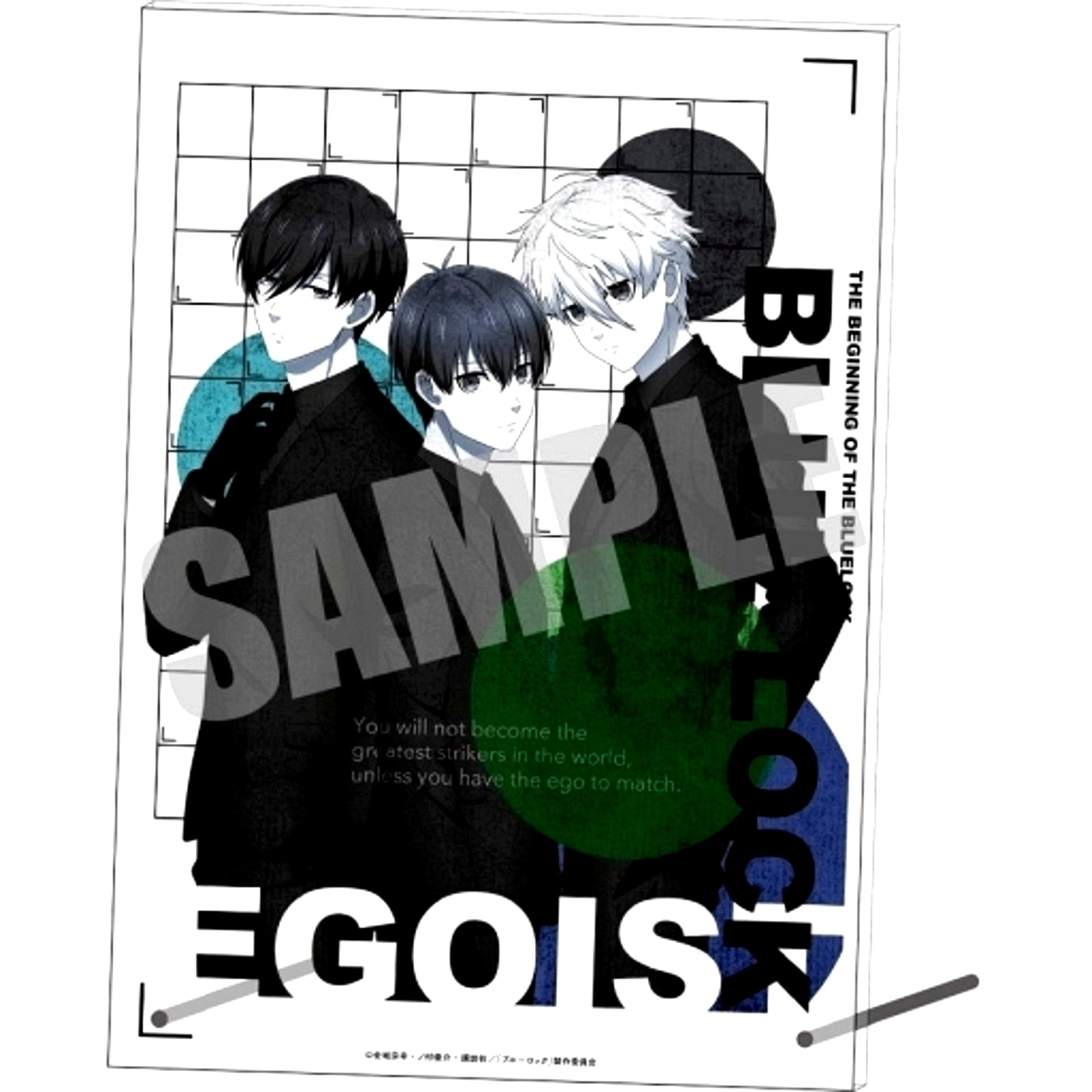 Group Suit ver. Blue Lock Acrylic Art Board [USED]