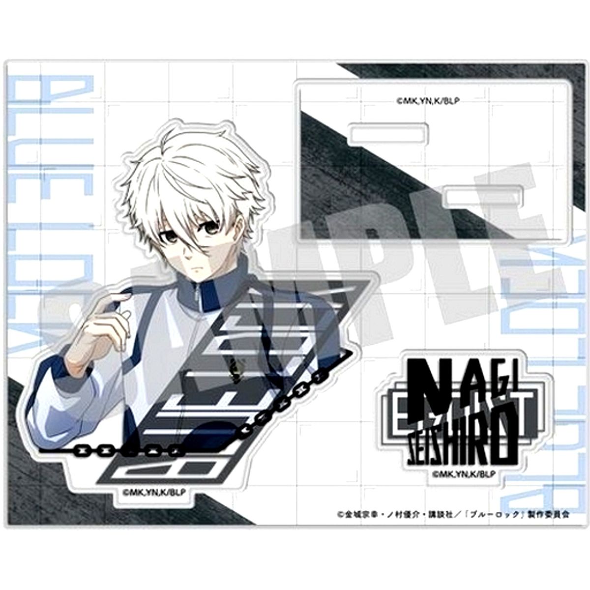 Seishiro Nagi Jersey Ver. Acrylic Stand Blue Lock [USED]