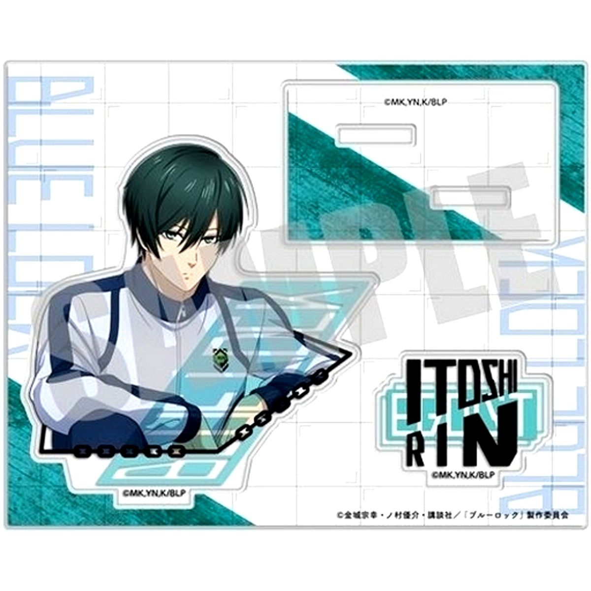Rin Itoshi Blue Lock Acrylic Stand Jersey Ver. [USED]