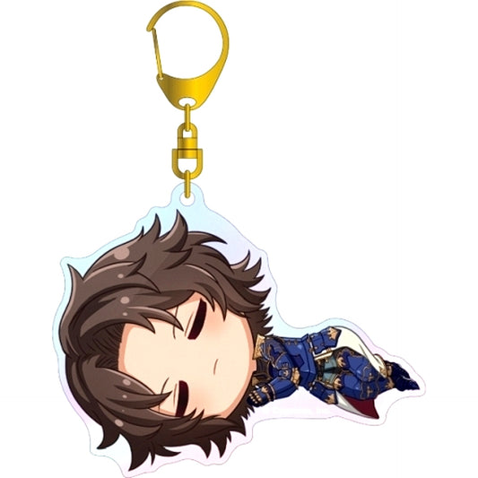 Lancelot GRANBLUE FANTASY Chibi Koro Aurora BIG Acrylic Keychain [USED]