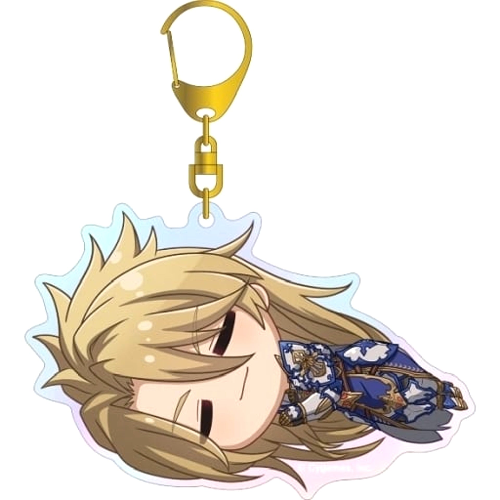 Granblue Fantasy Aglovale Chibikoro Aurora BIG Acrylic Keychain Keychains [USED]