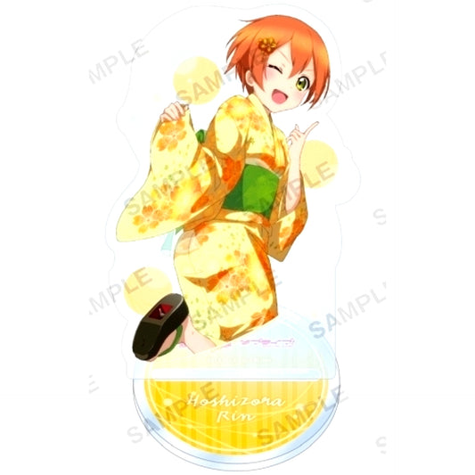 Rin Hoshizora Muse Yukata Ver. Acrylic Stand Love Live! School Idol Festival [USED]