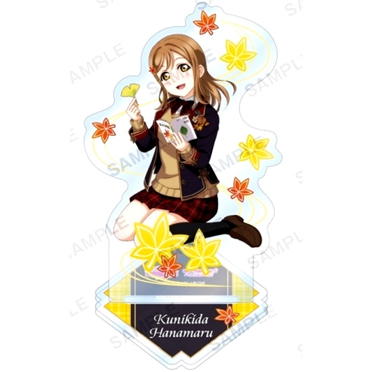 Hanamaru Kunikida Acrylic Stand Aqours Autumn Leaves Viewing Ver. Love Live! School Idol Festival [USED]