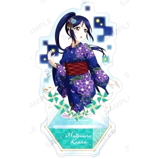 Kanan Matsuura Aqours Yukata Ver. Acrylic Stand Love Live! School Idol Festival [USED]