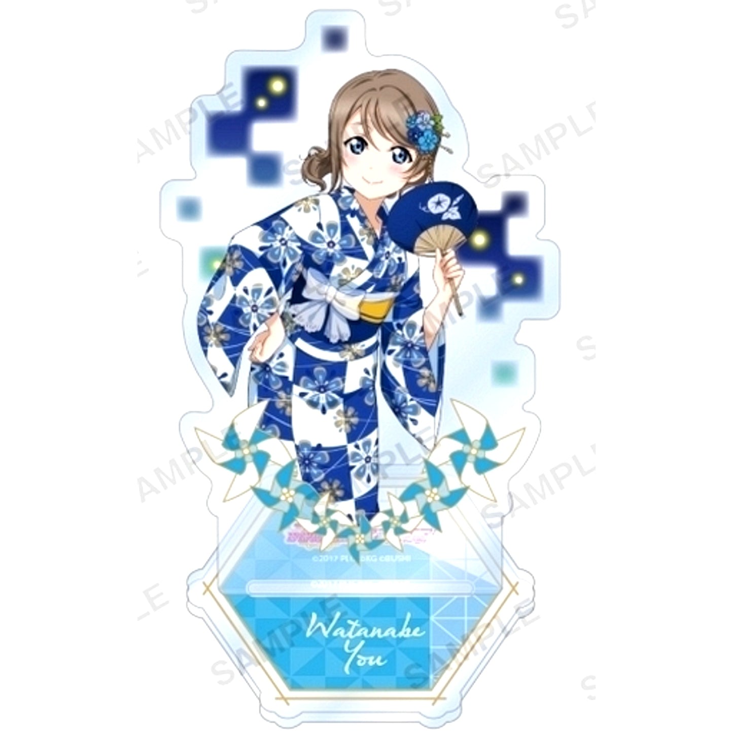 You Watanabe Aqours Yukata Ver. Acrylic Stand Love Live! School Idol Festival [USED]