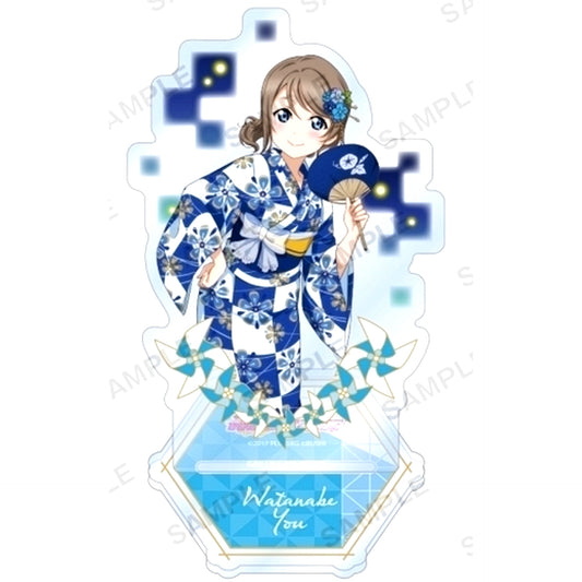 You Watanabe Aqours Yukata Ver. Acrylic Stand Love Live! School Idol Festival [USED]