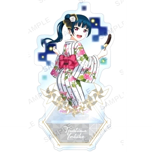 Yoshiko Tsushima Acrylic Stand Aqours Yukata Ver. Love Live! School Idol Festival [USED]
