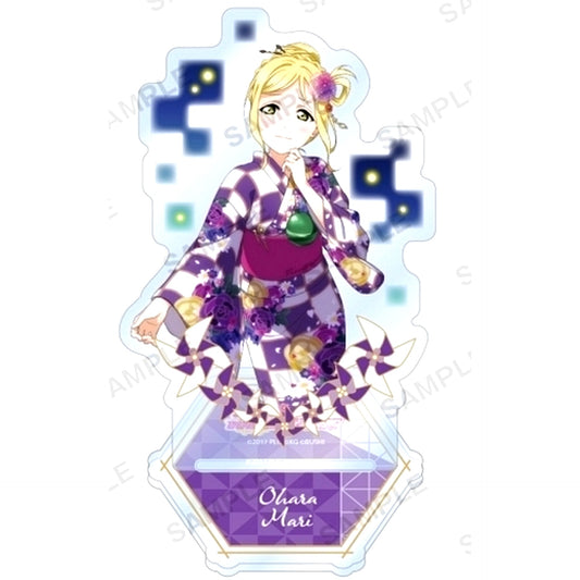 Mari Ohara Acrylic Stand Aqours Yukata Ver. Love Live! School Idol Festival [USED]