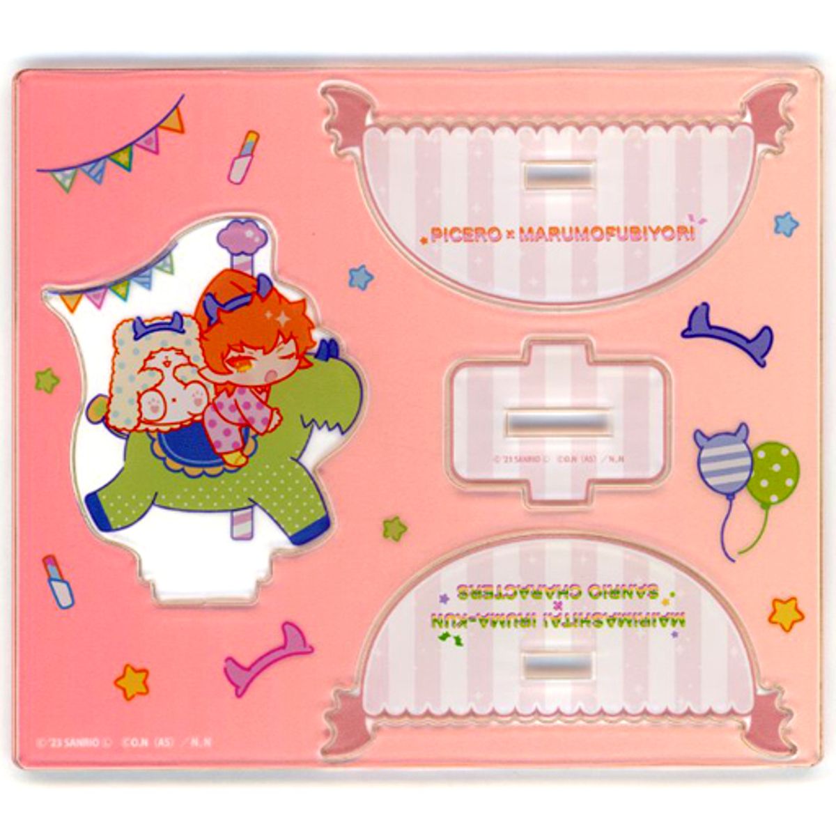 Agares Picero Mop Swaying Acrylic Stand Webkuji Welcome to Demon School! Iruma-kun x Sanrio Characters Prize C [USED]