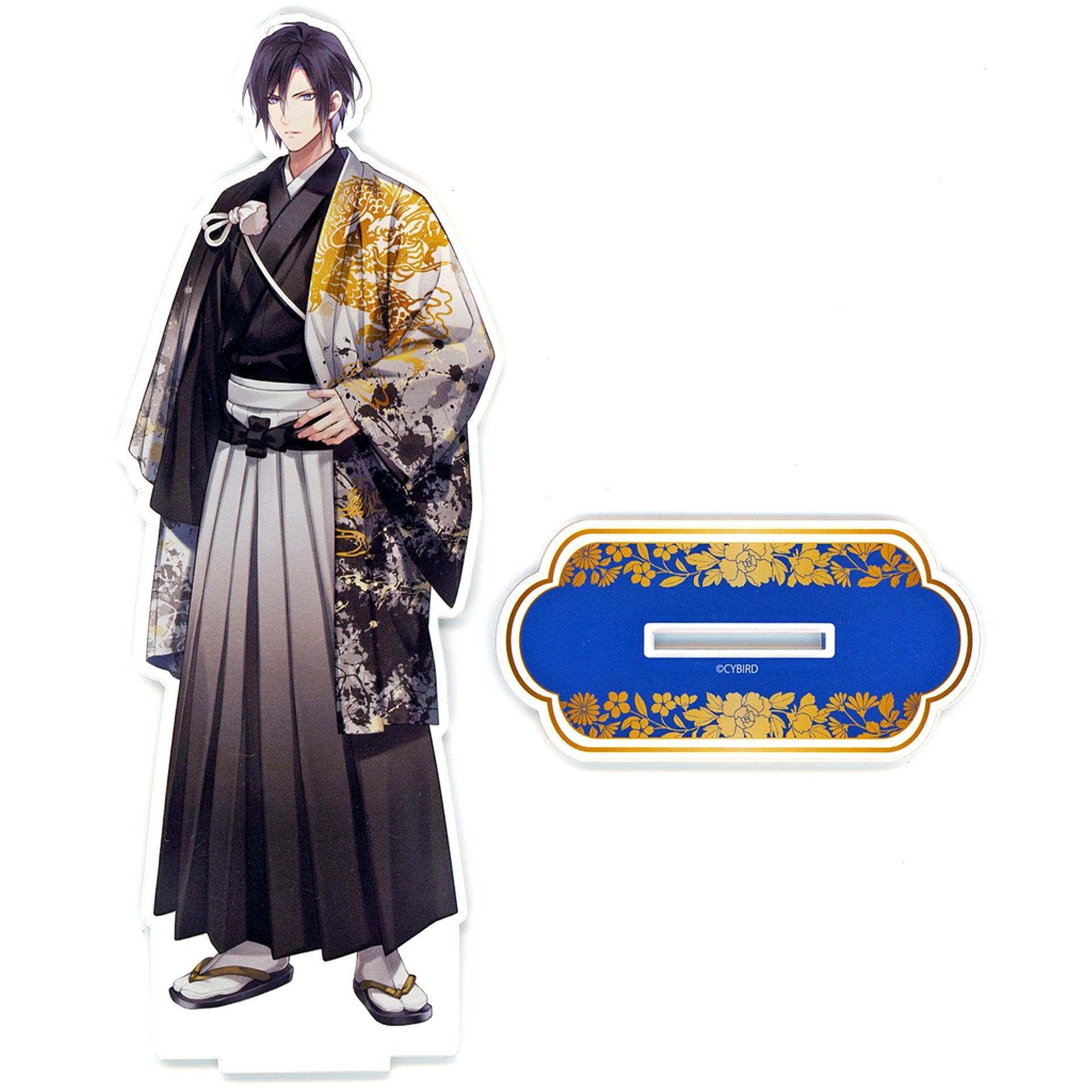 Minamoto no Yoritomo Ikemen Genjiden Ayakashi Koi Enishi Charekuji 4th Anniversary Kuji A01 Prize Deka Acrylic Stand [USED]