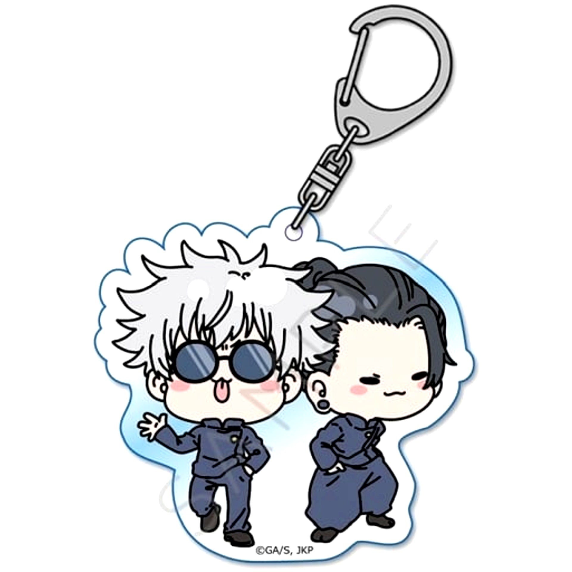 Satoru Gojo & Suguru Geto Jujutsu Kaisen Season 2 Hidden Inventory Acrylic Keychain Vol.2 Mocho-YG [USED]