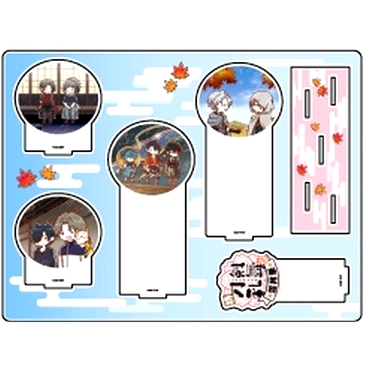 Toku: Touken Ranbu Hanamaru Setsugetsuka Acrylic Diorama 01 A Graph Art Illustration [USED]