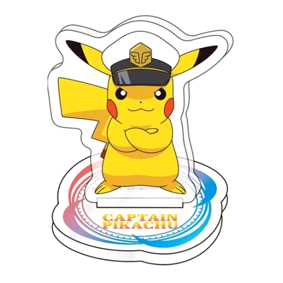 Pokemon Captain Pikachu Acrylic Stand Collection Acrylic Stands [USED]
