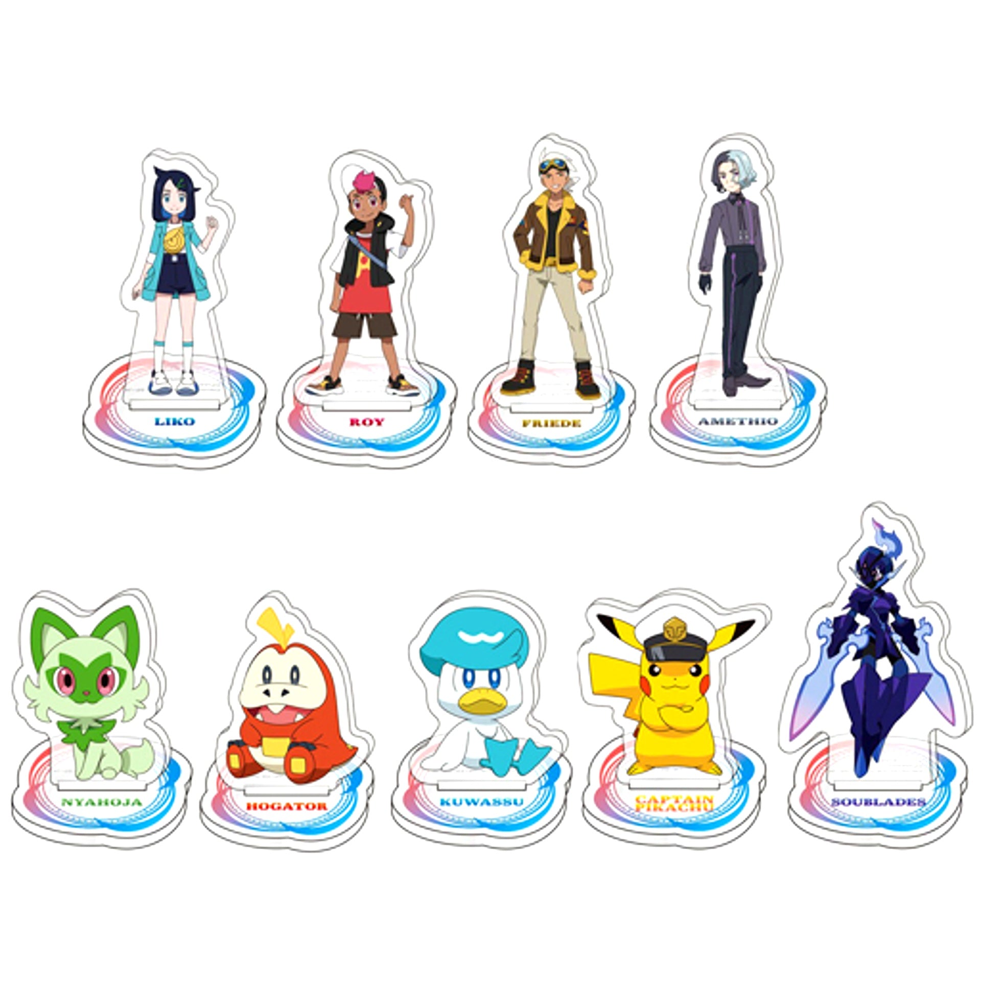 Set of 9 Pokemon Acrylic Stand Collection [USED]
