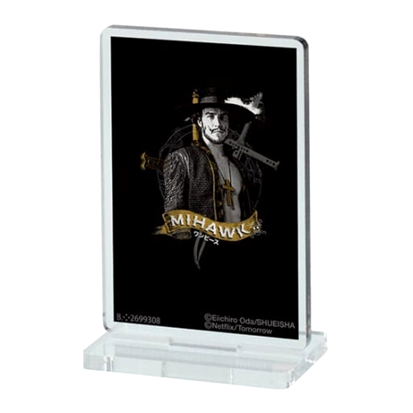 One Piece Dracule Mihawk Poster Acrylic Stand A Netflix Series: ONE PIECE Acrylic Stands [USED]