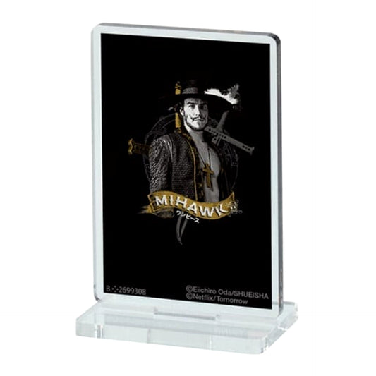 One Piece Dracule Mihawk Poster Acrylic Stand A Netflix Series: ONE PIECE Acrylic Stands [USED]