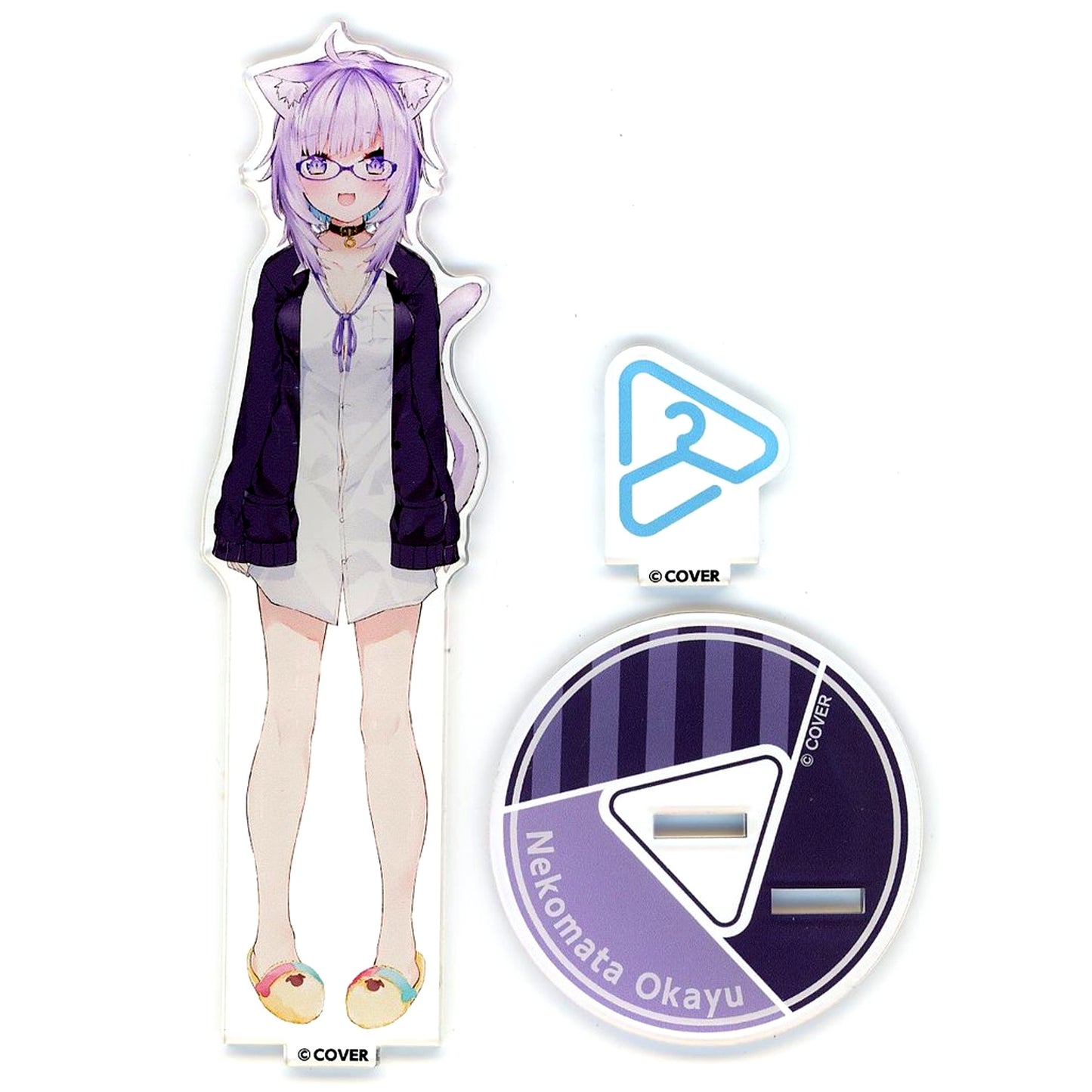 Nekomata Okayu Boyfriend Shirt Outfit VTuber Hololive closet Acrylic Stand [USED]