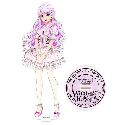 Margarete Wien Illustration Large Acrylic Stand Lolita Fashion Ver. Love Live! Superstar!! POPUP SHOP 2023 SUMMER in Harajuku ALTA [USED]