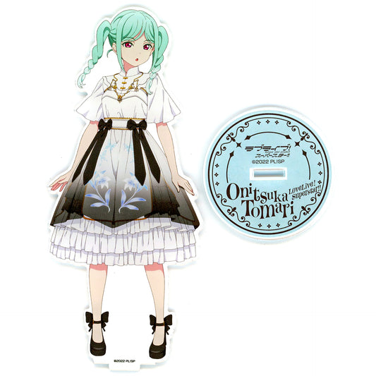 Tomari Onitsuka Illustration Large Acrylic Stand Lolita Fashion Ver. Love Live! Superstar!! POPUP SHOP 2023 SUMMER in Harajuku ALTA [USED]
